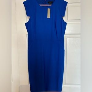 J. Crew NWT Resume dress size 10 cerulean cove blue